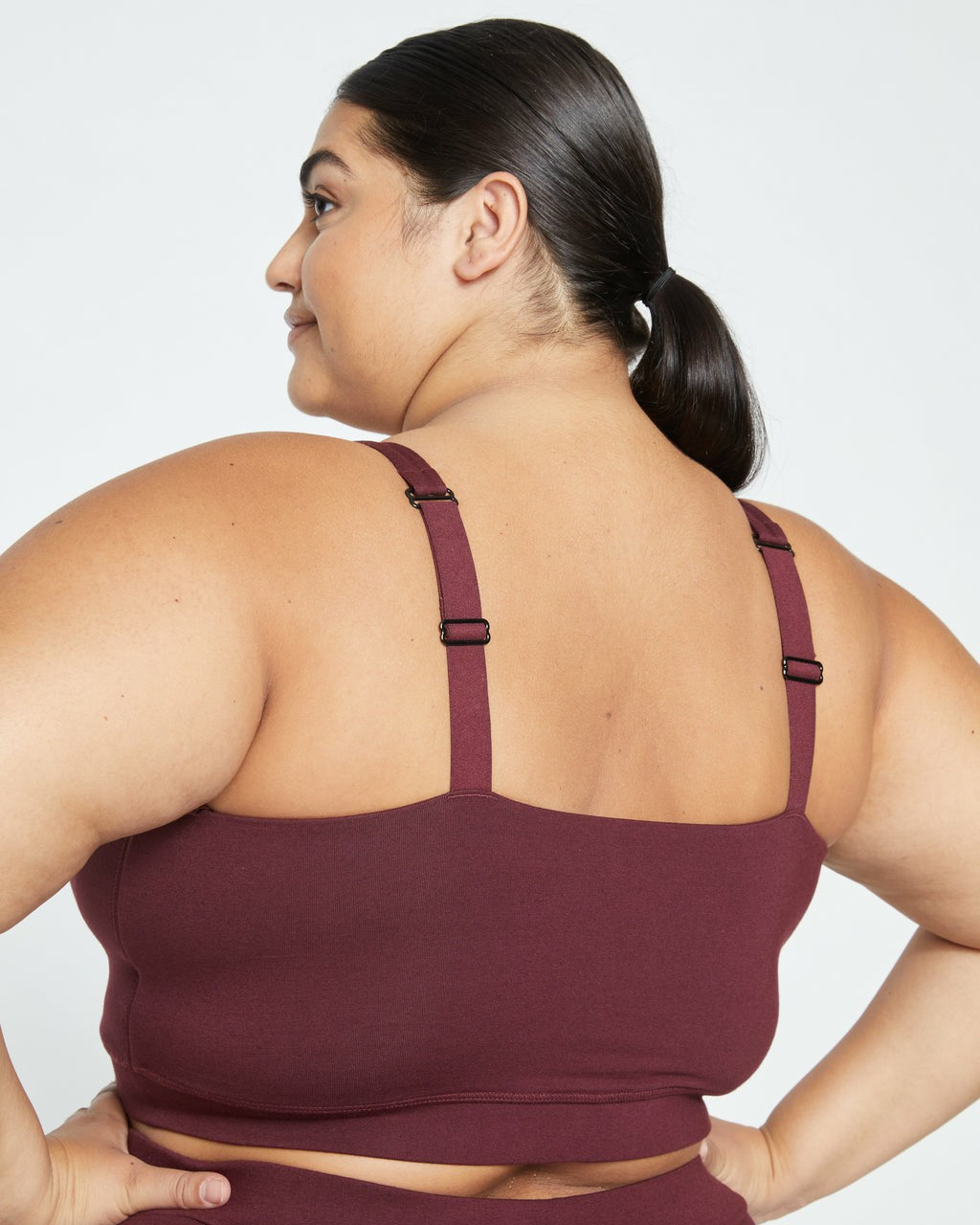 Roya Better Bralette - Black Cherry | Universal Standard