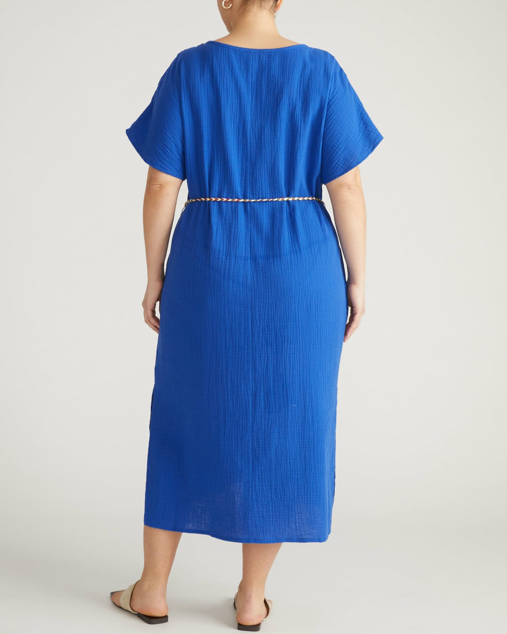 Luxe Cotton Gauze Beach Dress - Ultramarine | Universal Standard