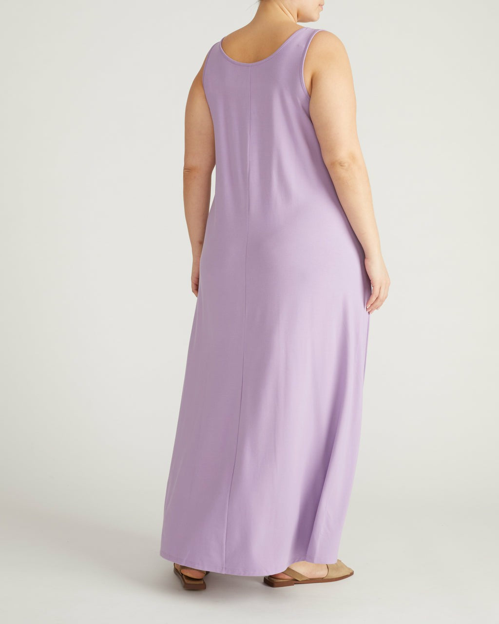 Athena Divine Jersey Dress - Spring Iris | Universal Standard