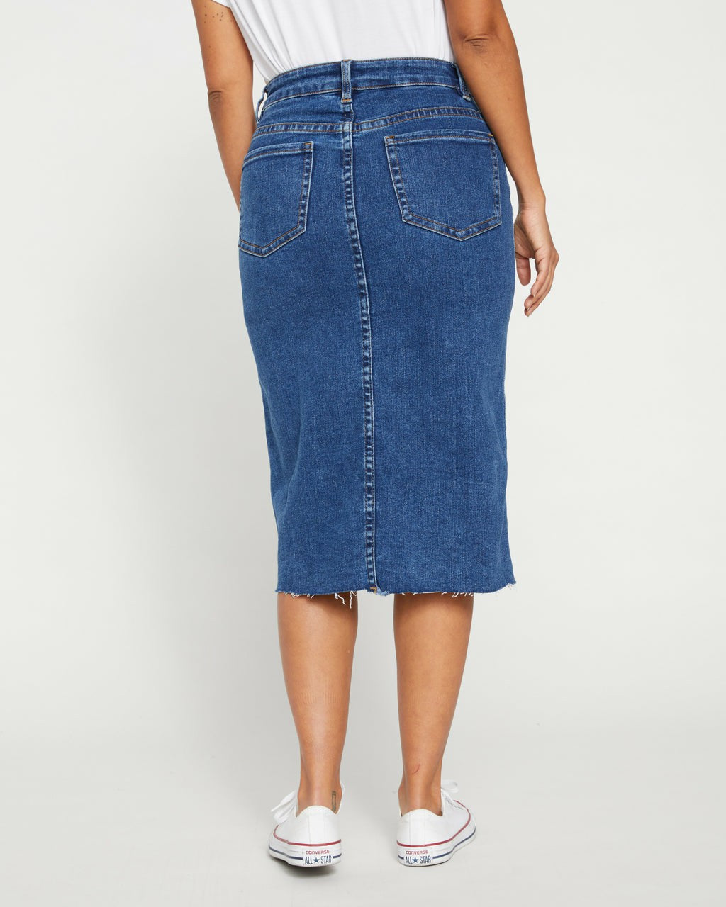 Dakota Denim Skirt - Odeon Blue | Universal Standard