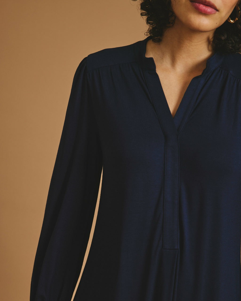 Gramercy Liquid Jersey Dress - Midnight | Universal Standard