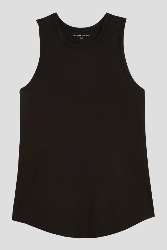 Cai High Neck Tank - Black | Universal Standard