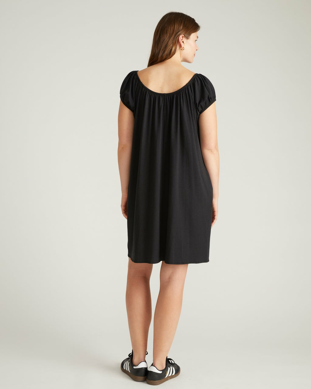 Lilian Short Sleep Dress - Black | Universal Standard