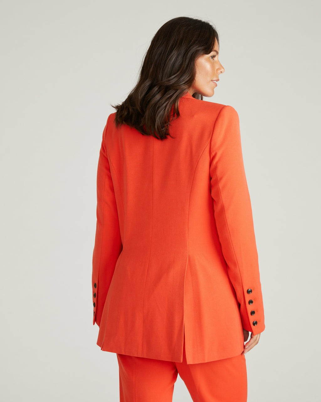 All Day Warren Double Breasted Blazer - Poppy | Universal Standard
