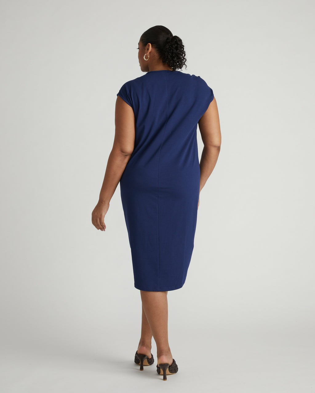 Shoulder Knot Dress - Cenote | Universal Standard
