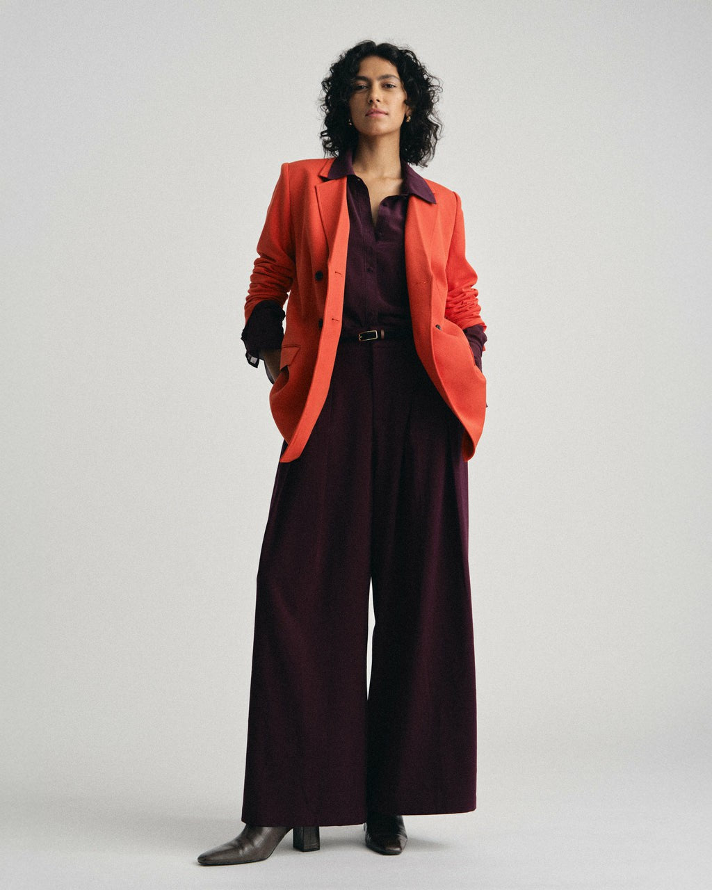 All Day Palais Wide Leg Pants - Gamay | Universal Standard