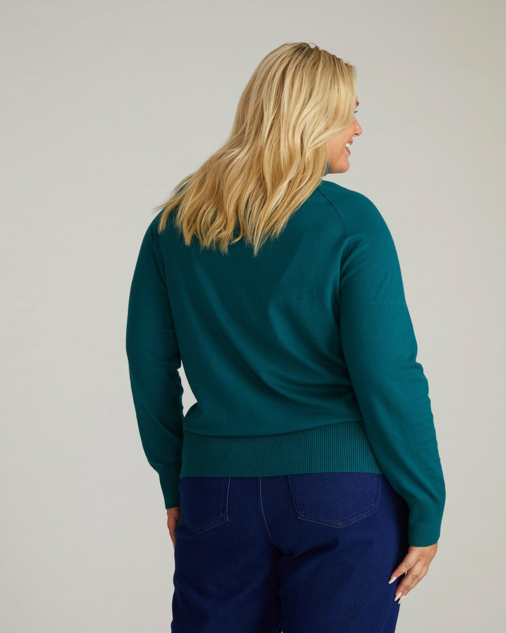 Renee Savvy Fine Knit Raglan Turtleneck - Botanic | Universal Standard