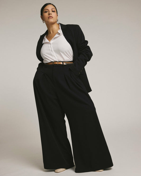All Day Palais Wide Leg Pants - Black | Universal Standard