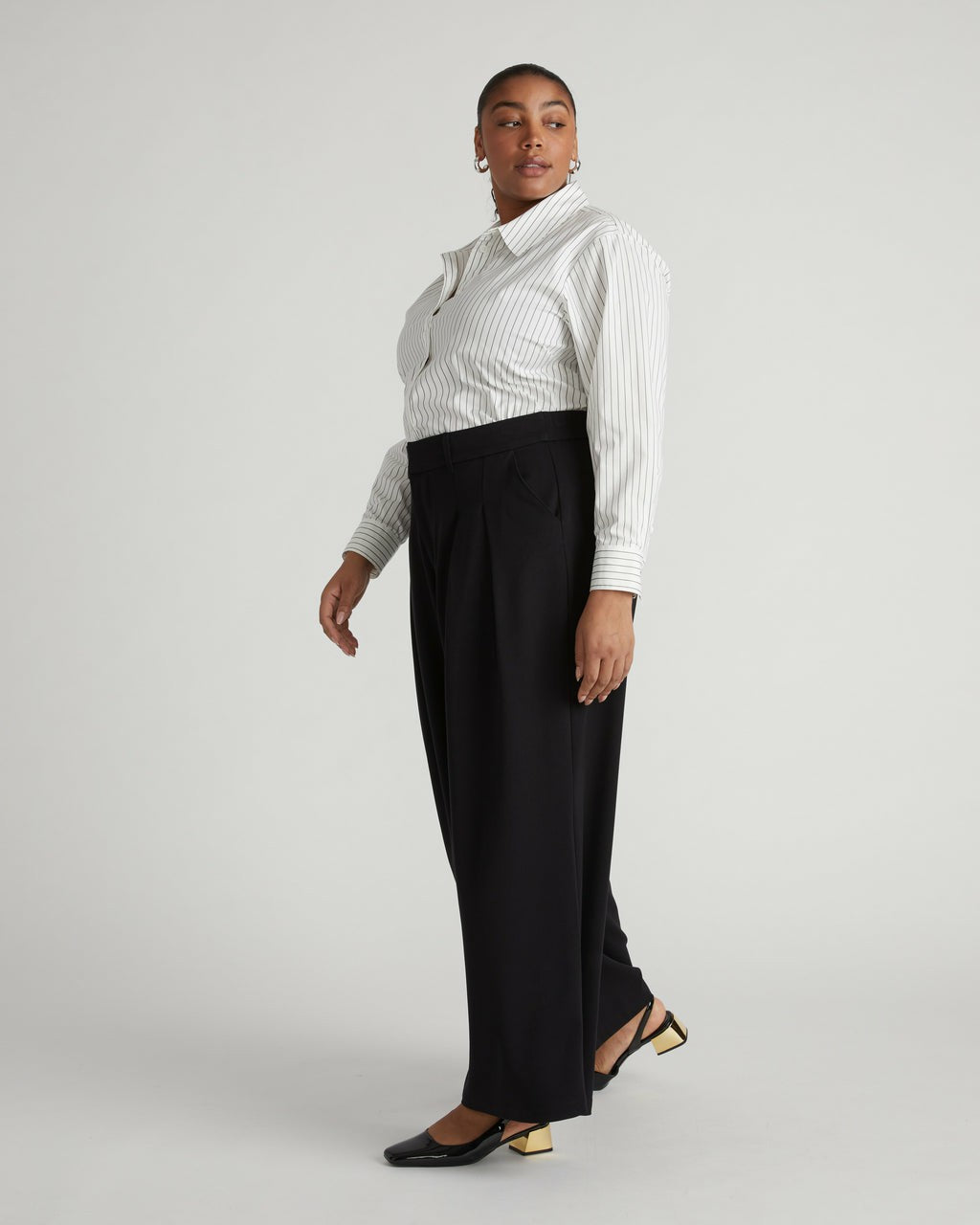 All Day Palais Wide Leg Pants - Black | Universal Standard