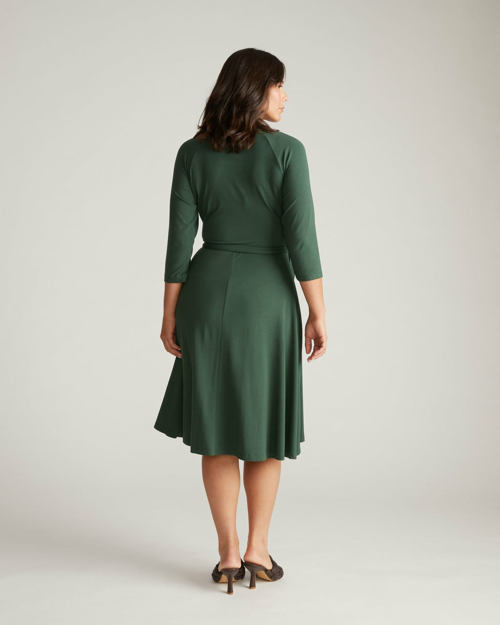 The Divine Jersey Wrap Dress - Conifer | Universal Standard