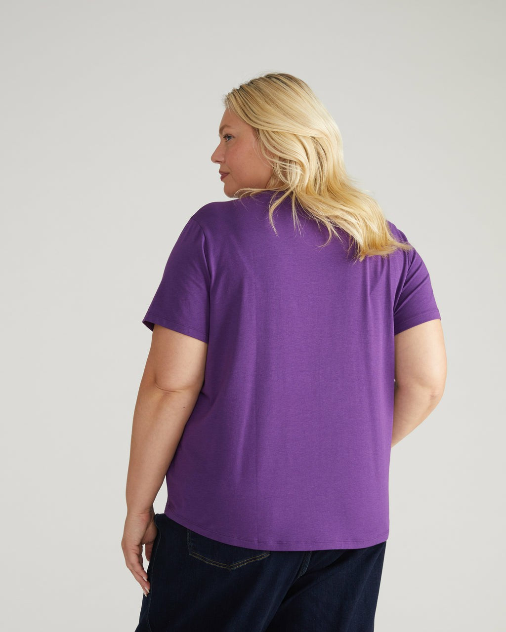 Garcon Tee - Grape | Universal Standard