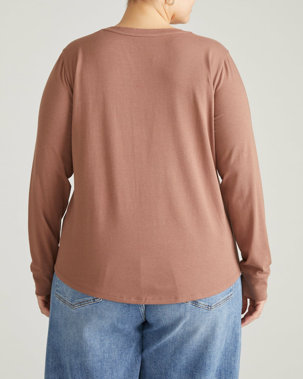 Long Sleeve Tee Rex - Allspice | Universal Standard