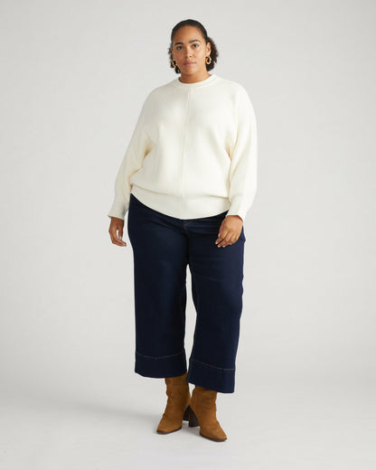 Carol High Rise Cropped Jeans - Dark Indigo | Universal Standard
