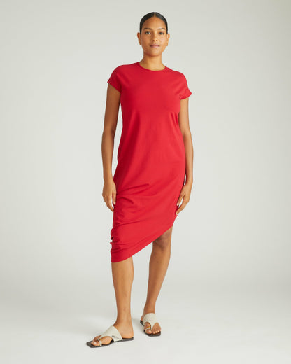 Iconic Geneva Dress - Ruby Red | Universal Standard