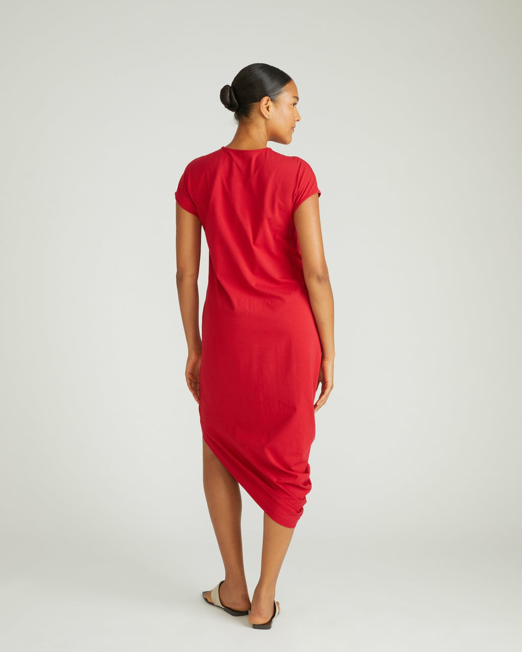 Iconic Geneva Dress - Ruby Red | Universal Standard