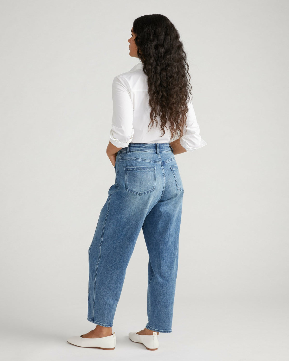 Dakota Twisted Leg Jeans - Montana Blue | Universal Standard