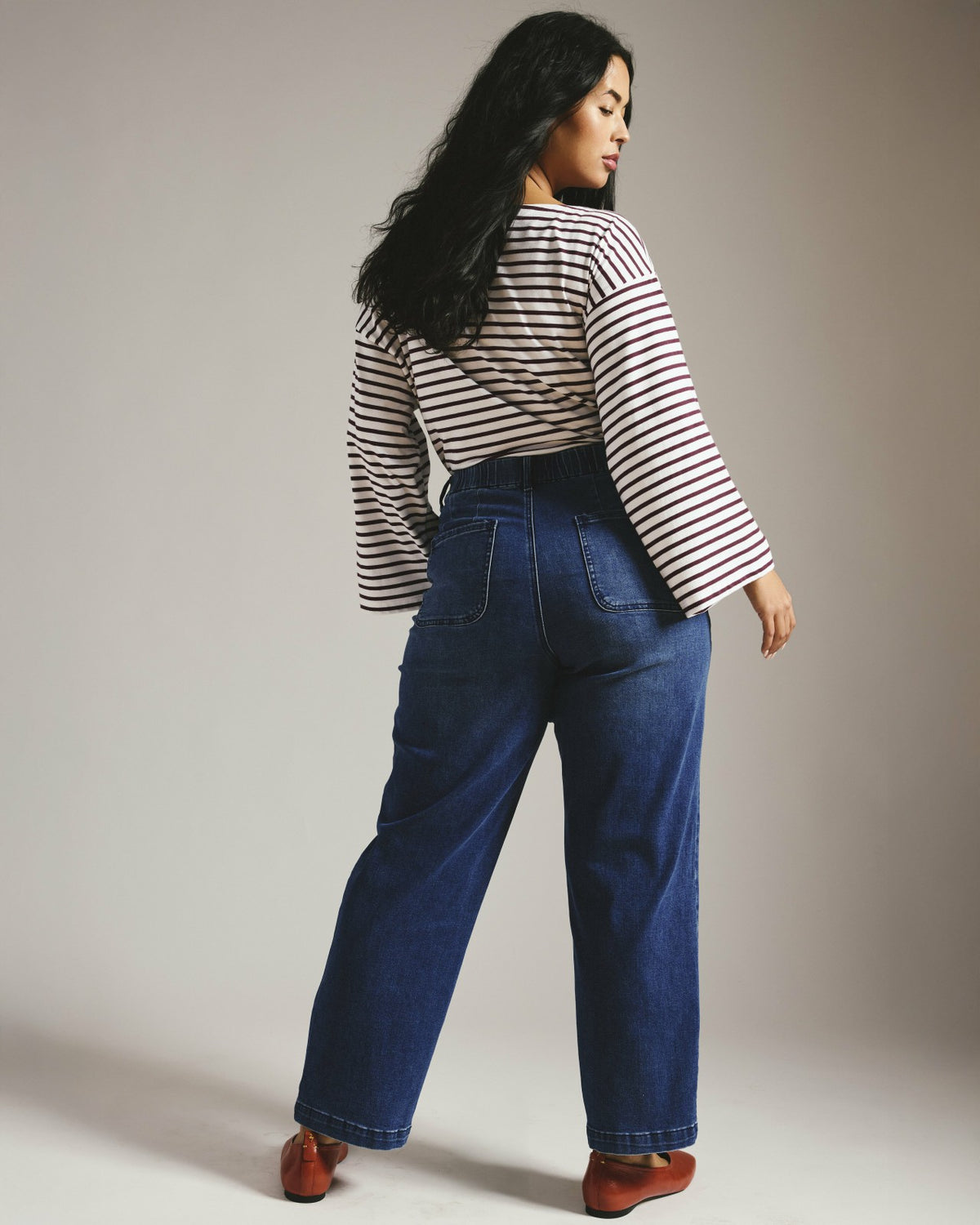 Elastic Waist Weekend Jeans - True Blue | Universal Standard
