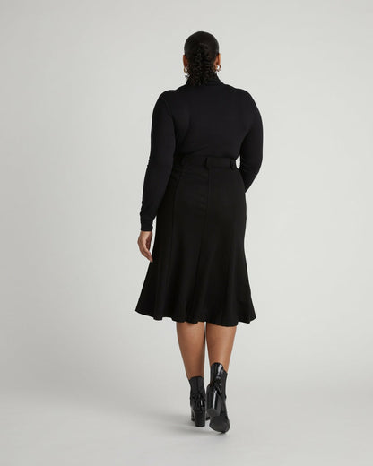 Carla Ponte Skirt - Black | Universal Standard