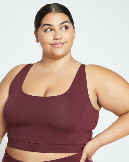 Roya Better Bralette - Black Cherry | Universal Standard