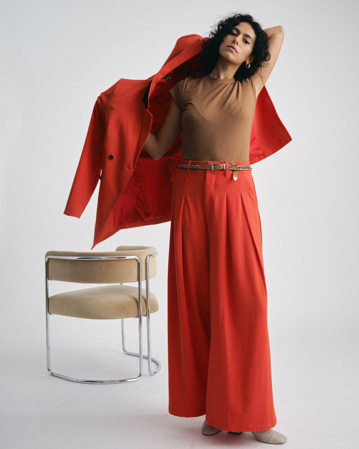 All Day Palais Wide Leg Pants - Poppy | Universal Standard