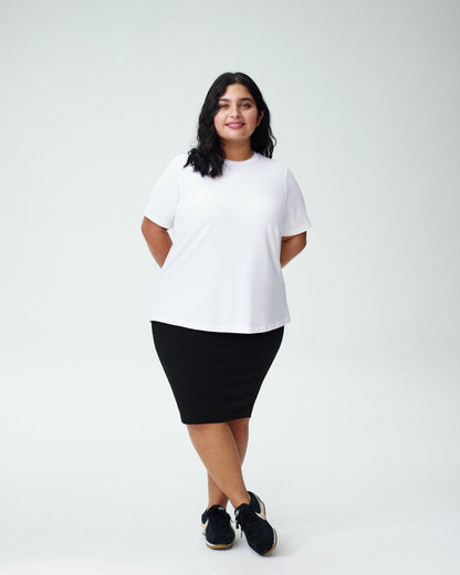 Petite Tee Rex - White | Universal Standard