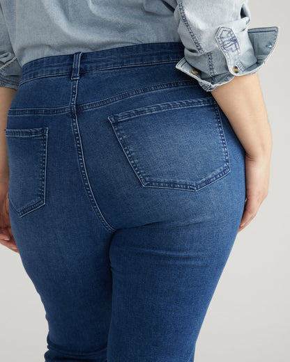 Seine High Rise Skinny Jeans 30 Inch - True Blue | Universal Standard