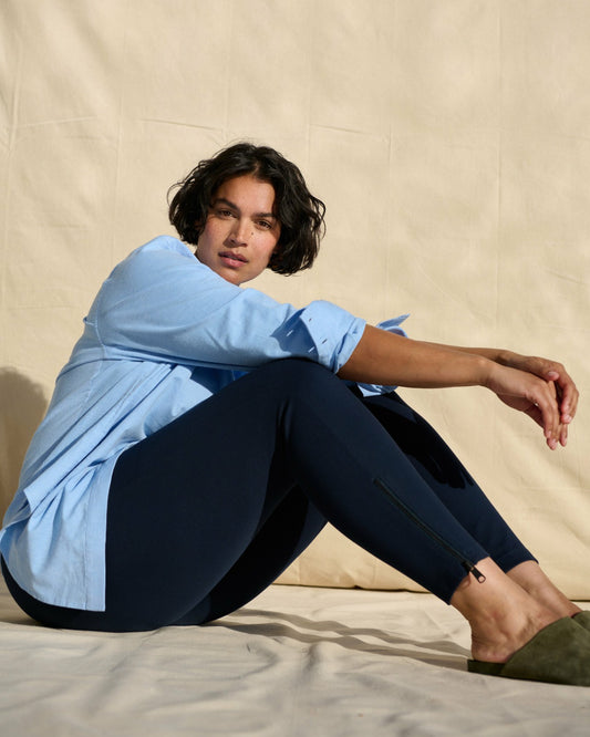 Moro Pocket Signature Ponte Pants - Navy | Universal Standard