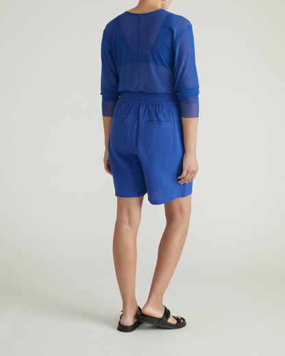 Luxe Cotton Gauze Beach Short - Ultramarine | Universal Standard