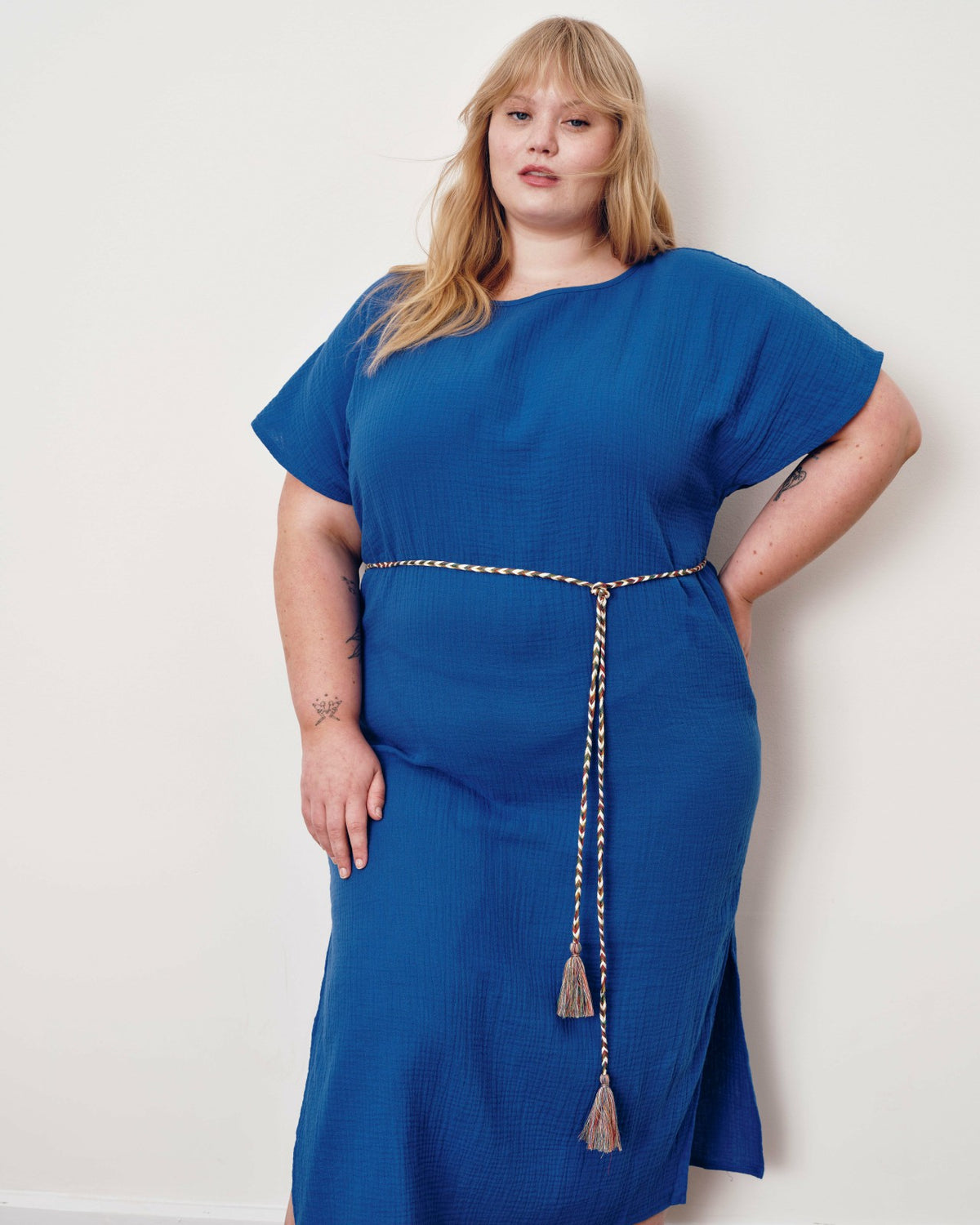 Luxe Cotton Gauze Beach Dress - Ultramarine | Universal Standard