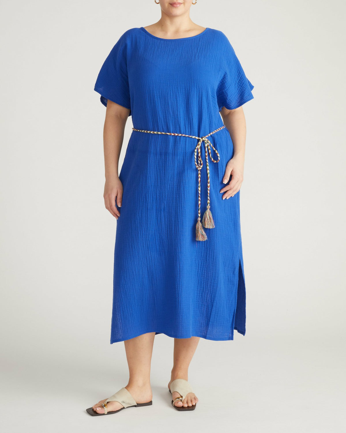 Luxe Cotton Gauze Beach Dress - Ultramarine | Universal Standard