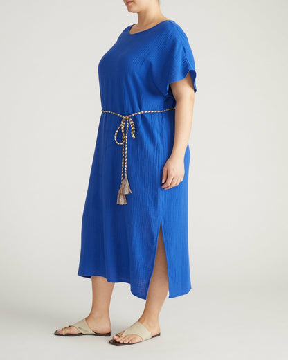 Luxe Cotton Gauze Beach Dress - Ultramarine | Universal Standard