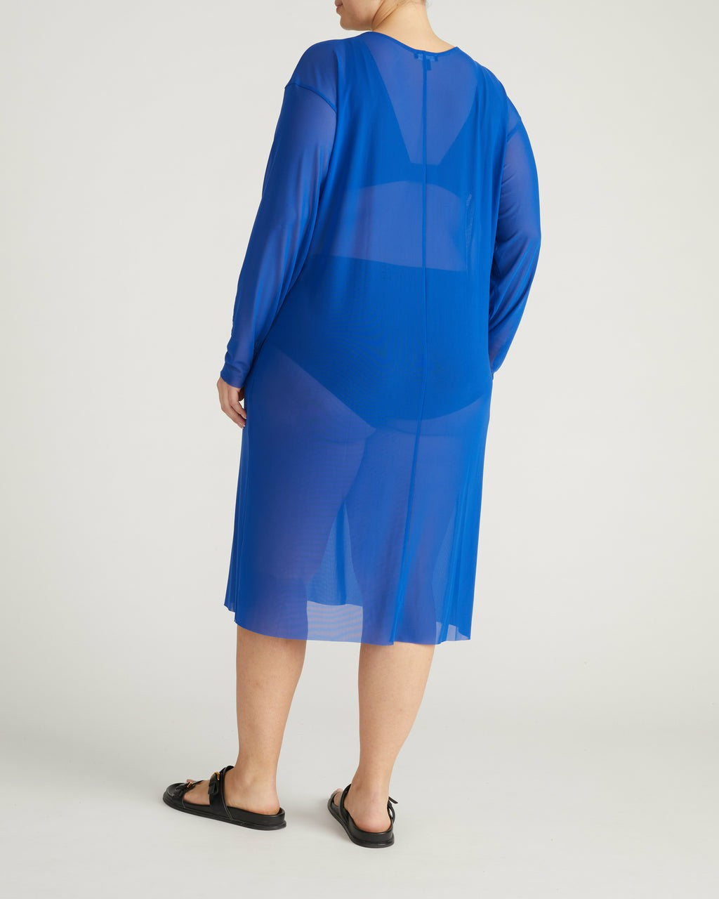 Thames Fog Dress - Ultramarine | Universal Standard