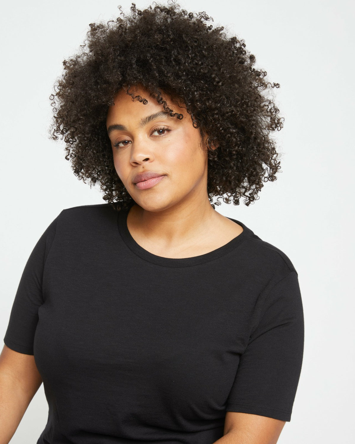 Light-As-Air Tee Rex - Black | Universal Standard