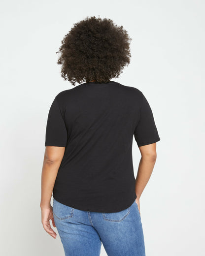 Light-As-Air Tee Rex - Black | Universal Standard