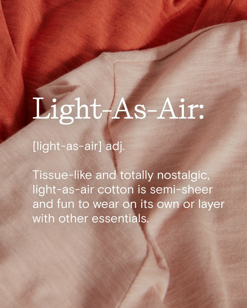 Light-As-Air V Rex - Vapor | Universal Standard