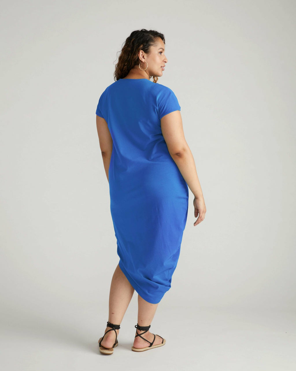 Iconic Geneva Dress - Lapis | Universal Standard