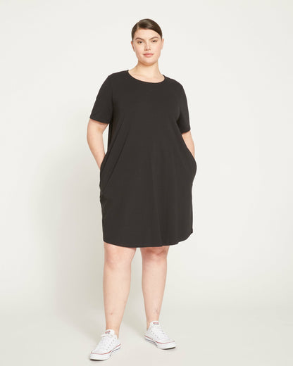 Halie T-Shirt Dress - Black | Universal Standard
