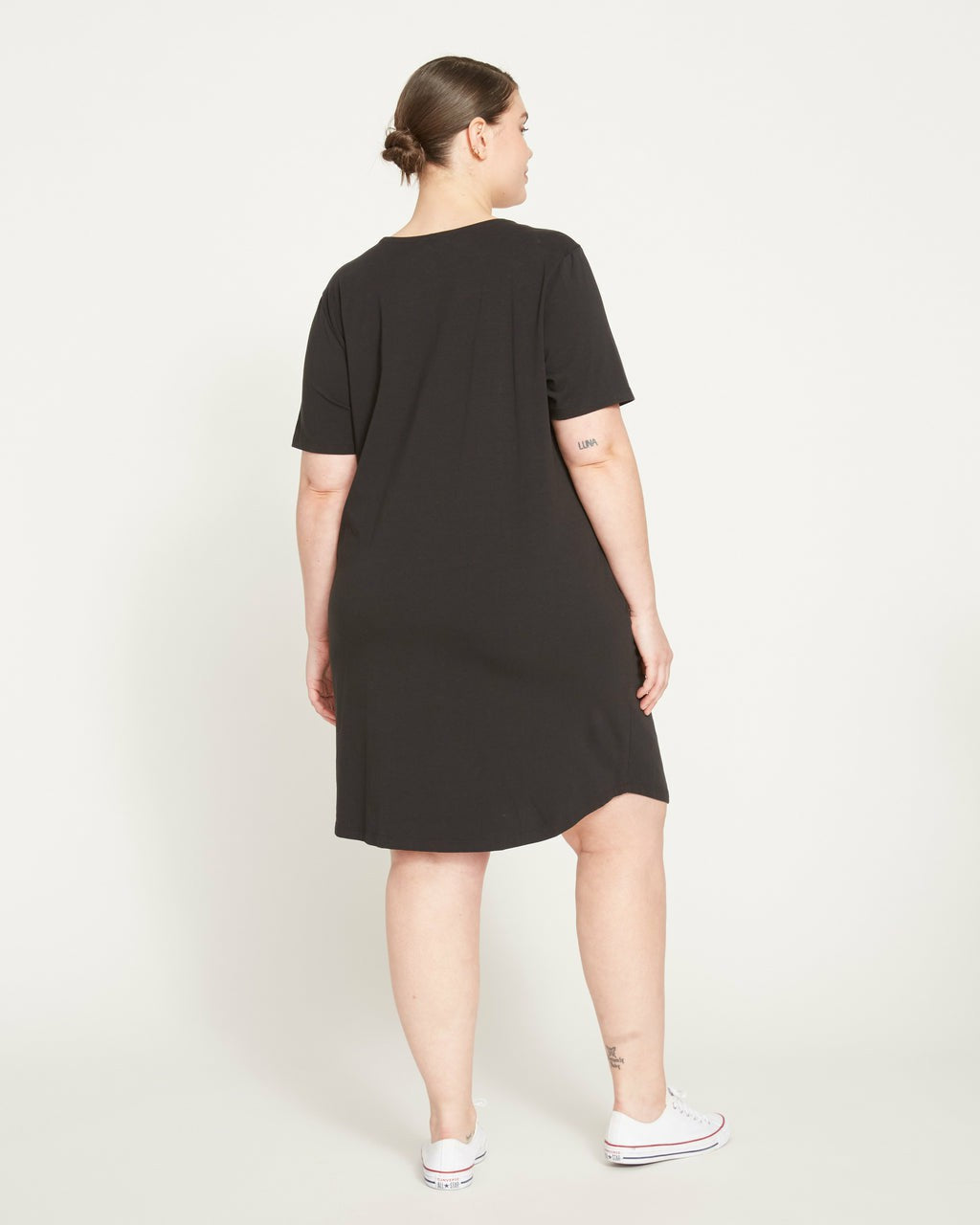 Halie T-Shirt Dress - Black | Universal Standard