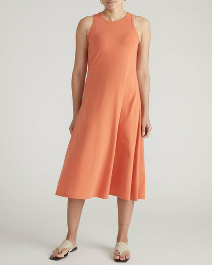 Sardinia Tank Dress - Italian Orange | Universal Standard