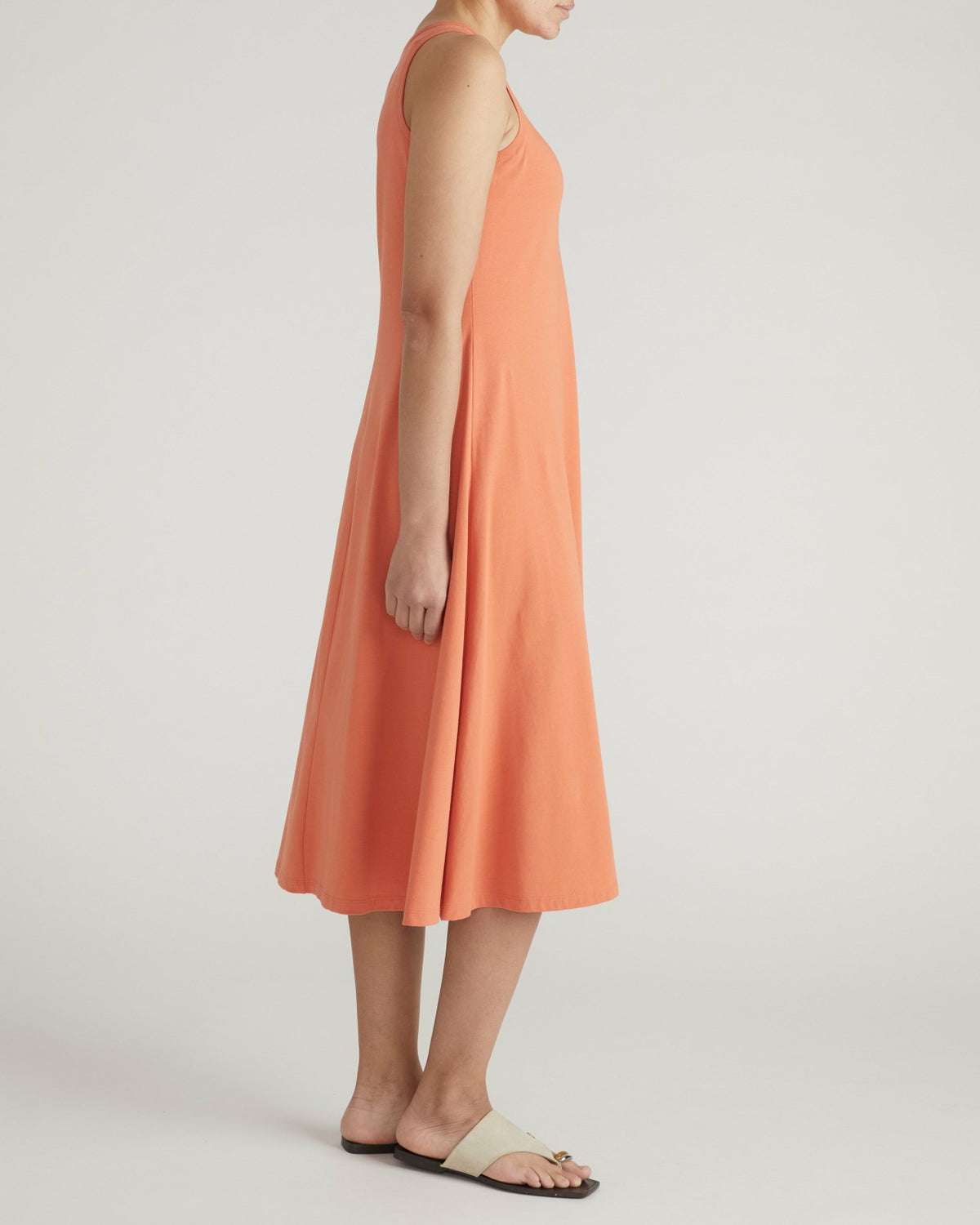 Sardinia Tank Dress - Italian Orange | Universal Standard