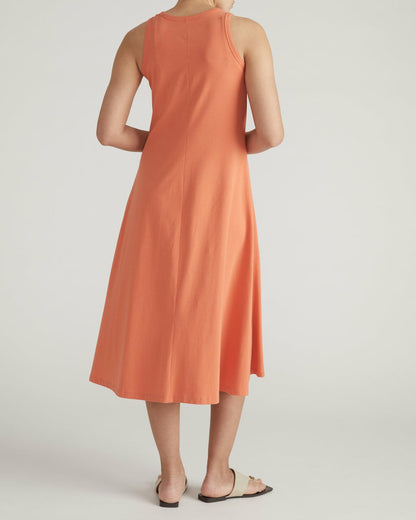 Sardinia Tank Dress - Italian Orange | Universal Standard