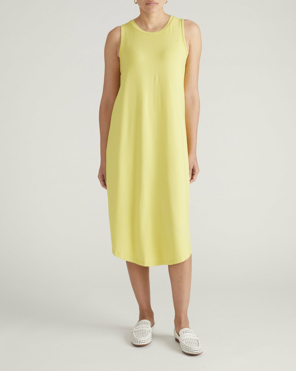 Pearl Divine Jersey Dress - Pomelo | Universal Standard