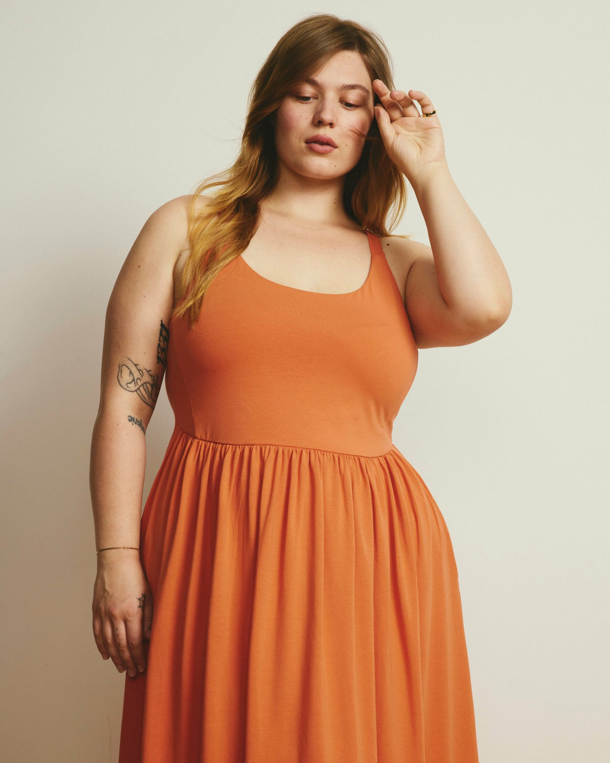 Cayo Cami Dress - Italian Orange | Universal Standard