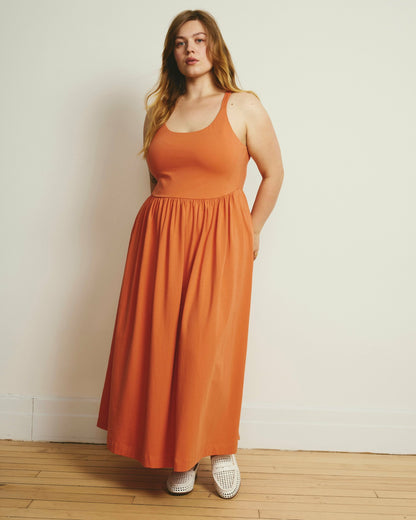 Cayo Cami Dress - Italian Orange | Universal Standard