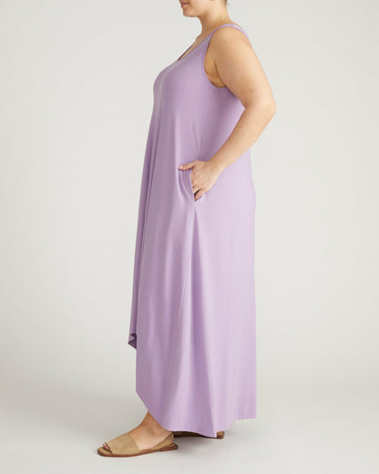 Athena Divine Jersey Dress - Spring Iris | Universal Standard