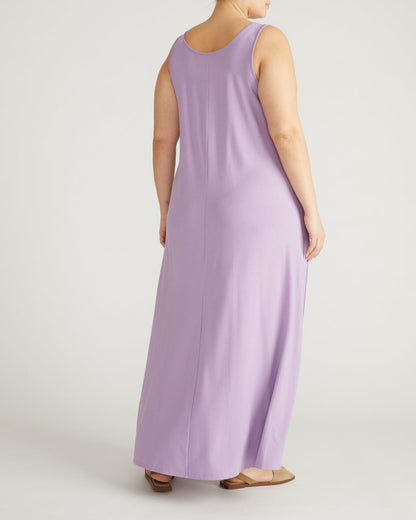 Athena Divine Jersey Dress - Spring Iris | Universal Standard