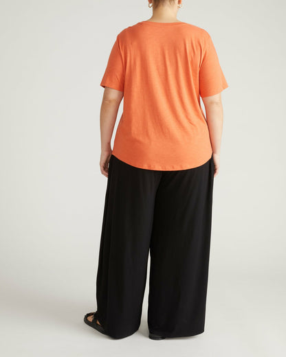 Light-As-Air Tee Rex - Italian Orange | Universal Standard