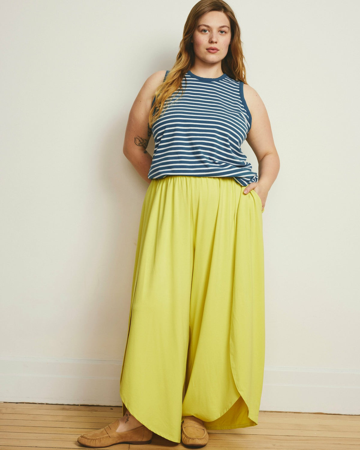 Rey Divine Jersey Pull-On Pants - Pomelo | Universal Standard