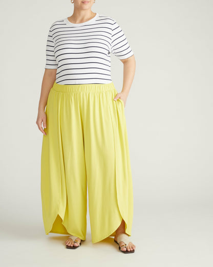 Rey Divine Jersey Pull-On Pants - Pomelo | Universal Standard