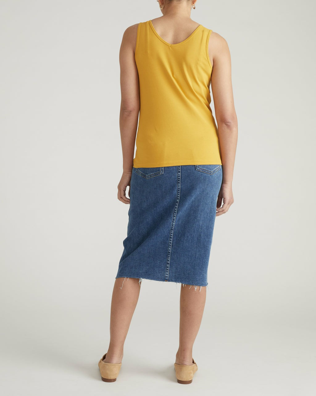 Double V Tank - Goldenrod | Universal Standard